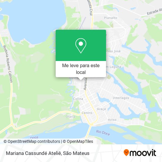 Mariana Cassundé Ateliê mapa