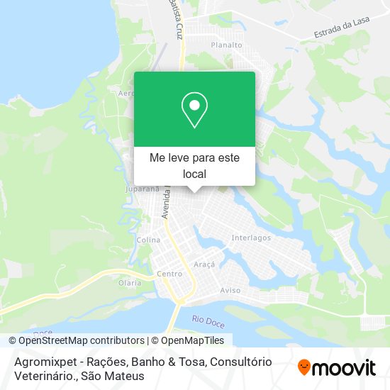 Agromixpet - Rações, Banho & Tosa, Consultório Veterinário. mapa