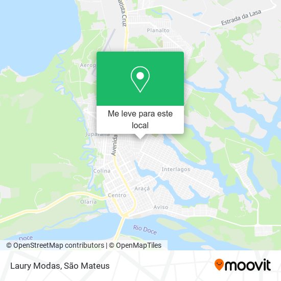 Laury Modas mapa