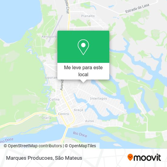 Marques Producoes mapa