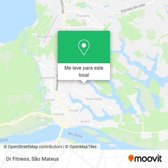 Dr Fitness mapa