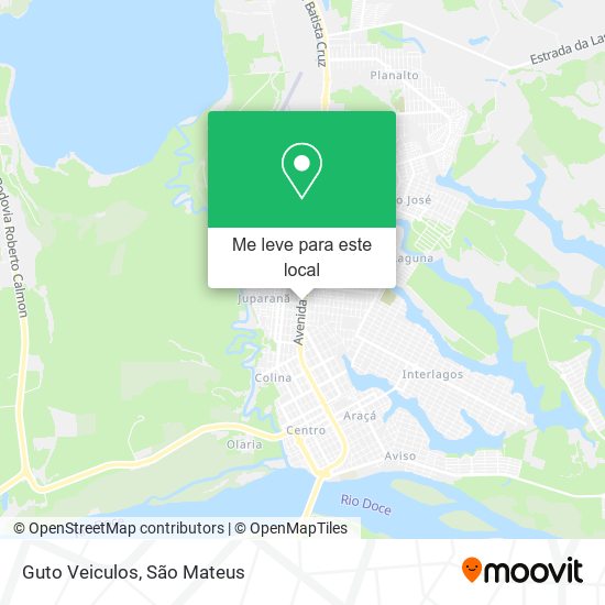 Guto Veiculos mapa