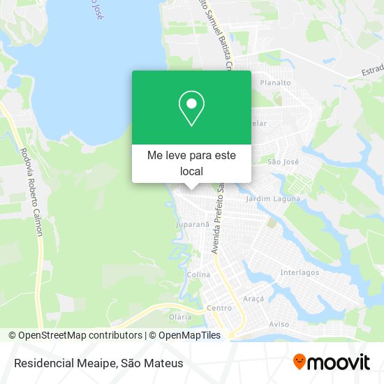 Residencial Meaipe mapa