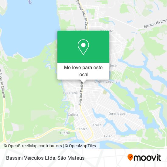 Bassini Veiculos Ltda mapa