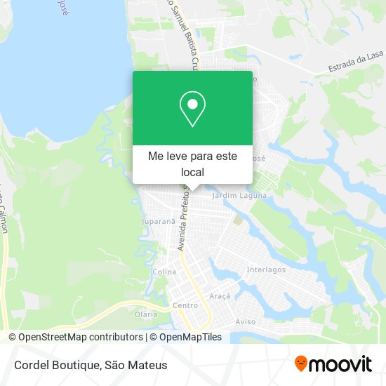 Cordel Boutique mapa