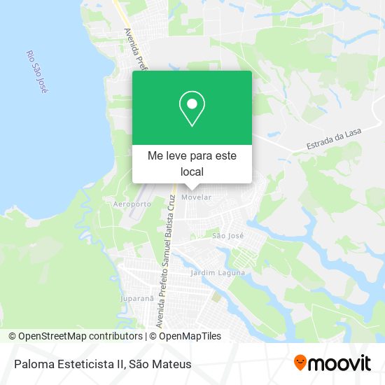 Paloma Esteticista II mapa