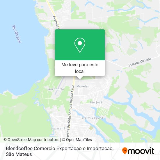 Blendcoffee Comercio Exportacao e Importacao mapa