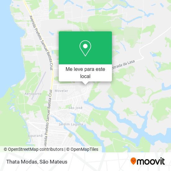 Thata Modas mapa