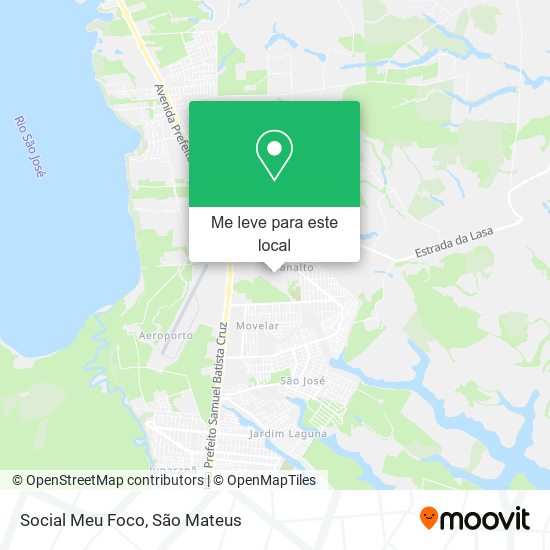 Social Meu Foco mapa