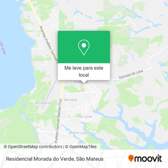 Residencial Morada do Verde mapa