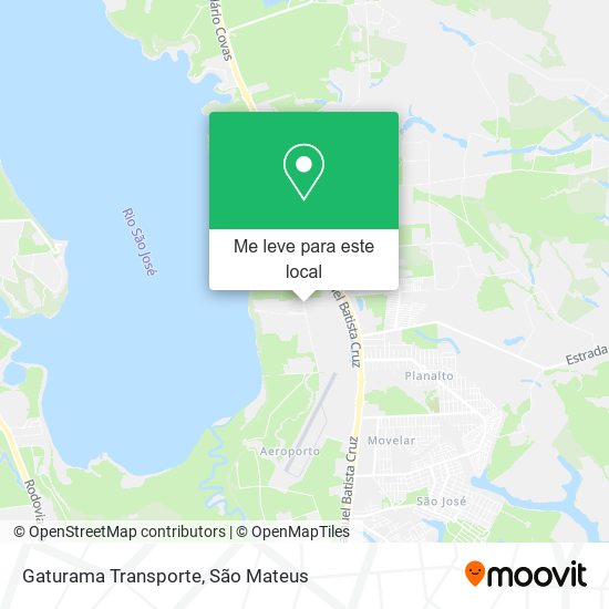 Gaturama Transporte mapa