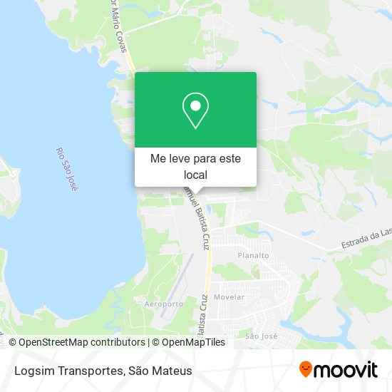 Logsim Transportes mapa