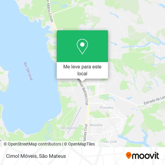 Cimol Móveis mapa