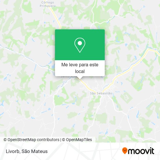 Livorb mapa