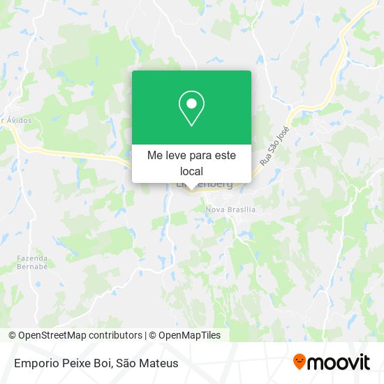 Emporio Peixe Boi mapa