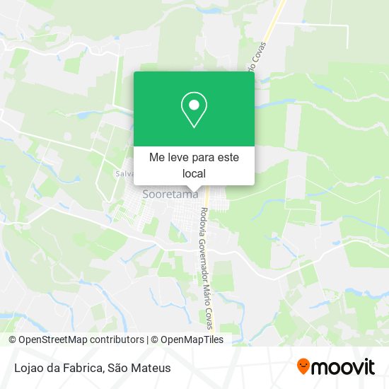 Lojao da Fabrica mapa