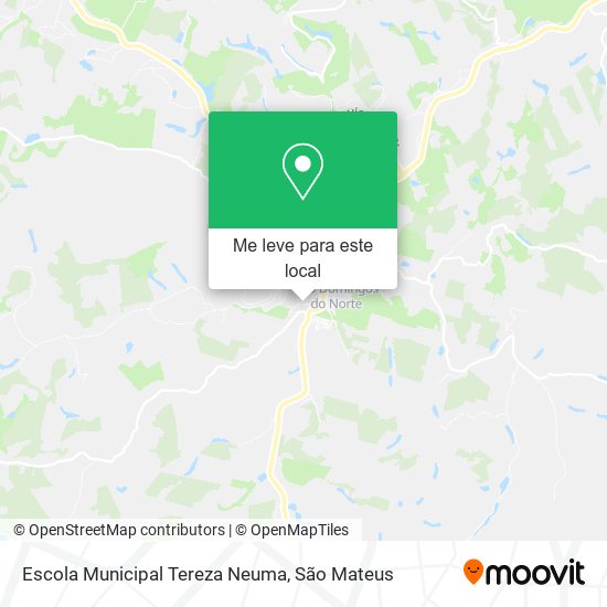 Escola Municipal Tereza Neuma mapa