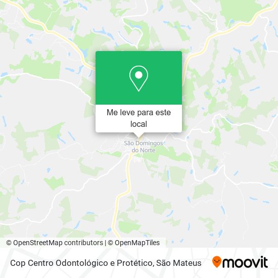 Cop Centro Odontológico e Protético mapa