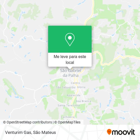 Venturim Gas mapa