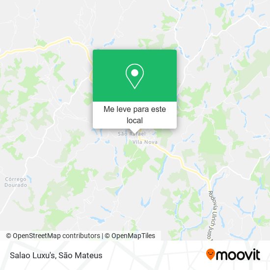 Salao Luxu's mapa