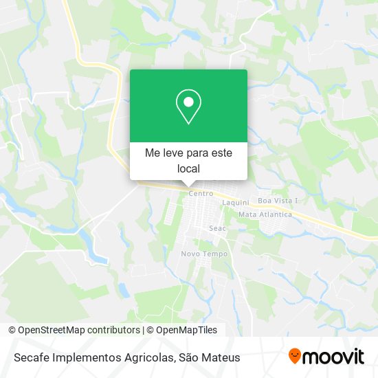 Secafe Implementos Agricolas mapa