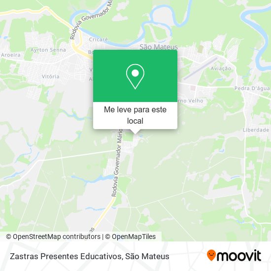 Zastras Presentes Educativos mapa