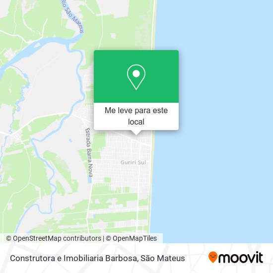Construtora e Imobiliaria Barbosa mapa
