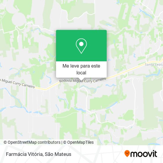 Farmácia Vitória mapa