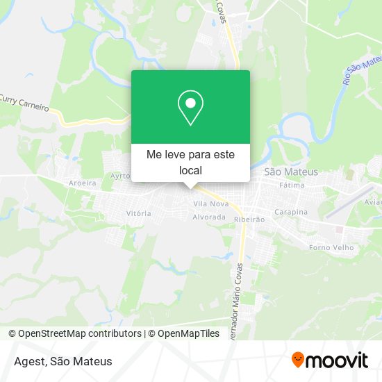 Agest mapa