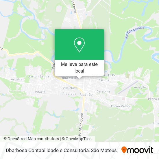 Dbarbosa Contabilidade e Consultoria mapa