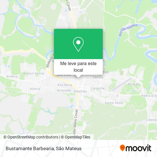 Bustamante Barbearia mapa
