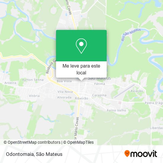Odontomaia mapa