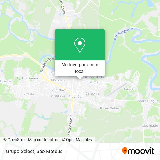 Grupo Select mapa
