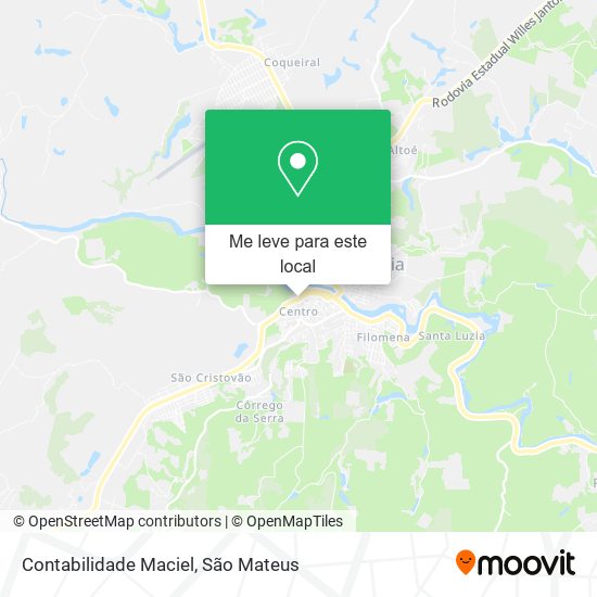 Contabilidade Maciel mapa