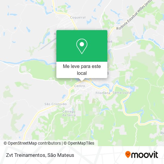 Zvt Treinamentos mapa