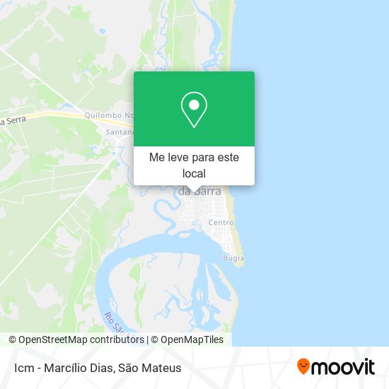 Icm - Marcílio Dias mapa