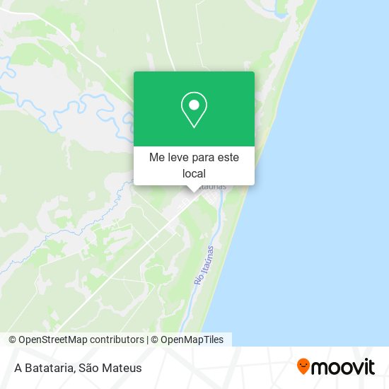 A Batataria mapa