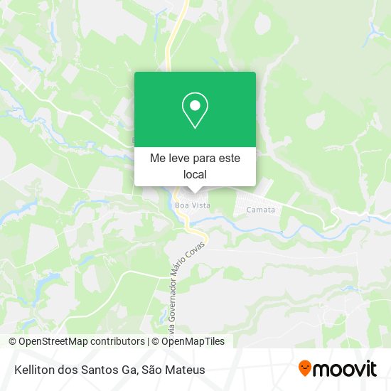 Kelliton dos Santos Ga mapa