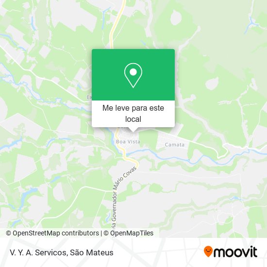V. Y. A. Servicos mapa