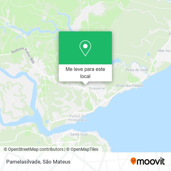 Pamelasilvade mapa