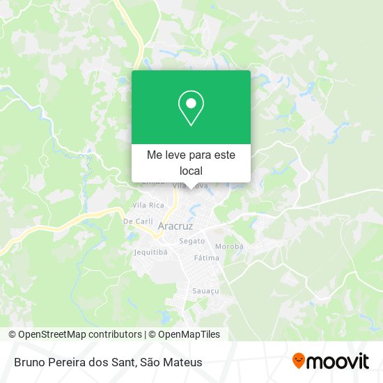Bruno Pereira dos Sant mapa