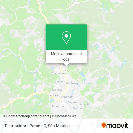 Distribuidora Parada O mapa