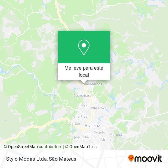 Stylo Modas Ltda mapa