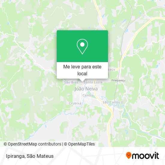 Ipiranga mapa