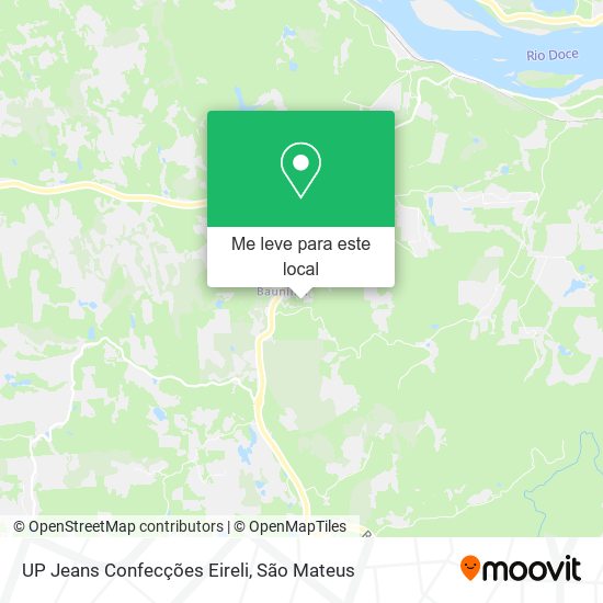 UP Jeans Confecções Eireli mapa