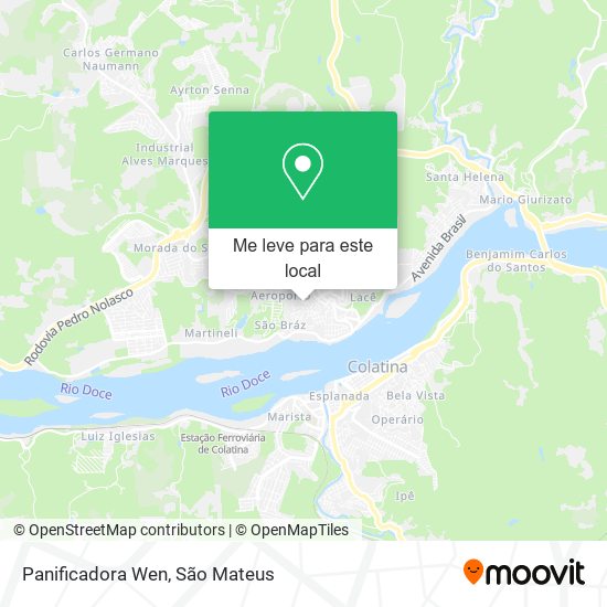 Panificadora Wen mapa
