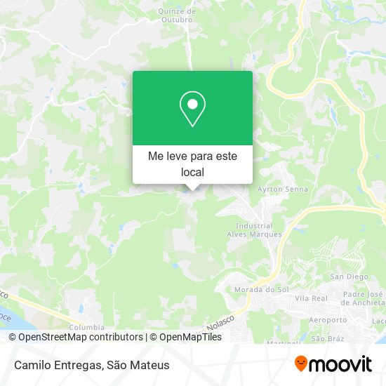 Camilo Entregas mapa