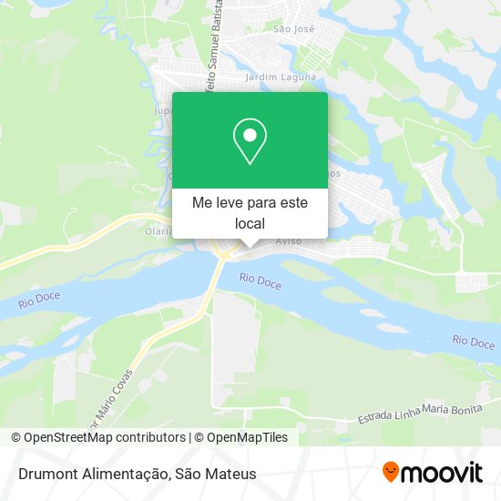 Drumont Alimentação mapa