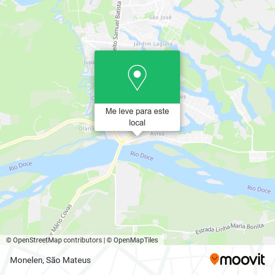 Monelen mapa