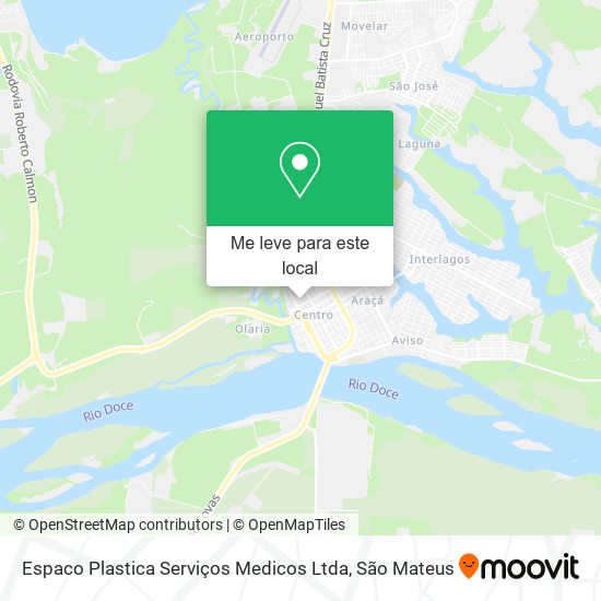 Espaco Plastica Serviços Medicos Ltda mapa